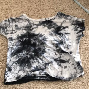 Tye dye crop top from romwe